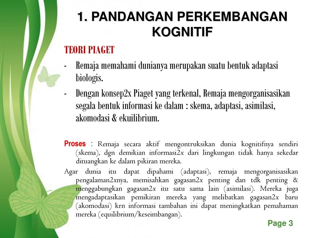 Perkembangan Kognitif Dosen Ibu Lita Patricia ppt download